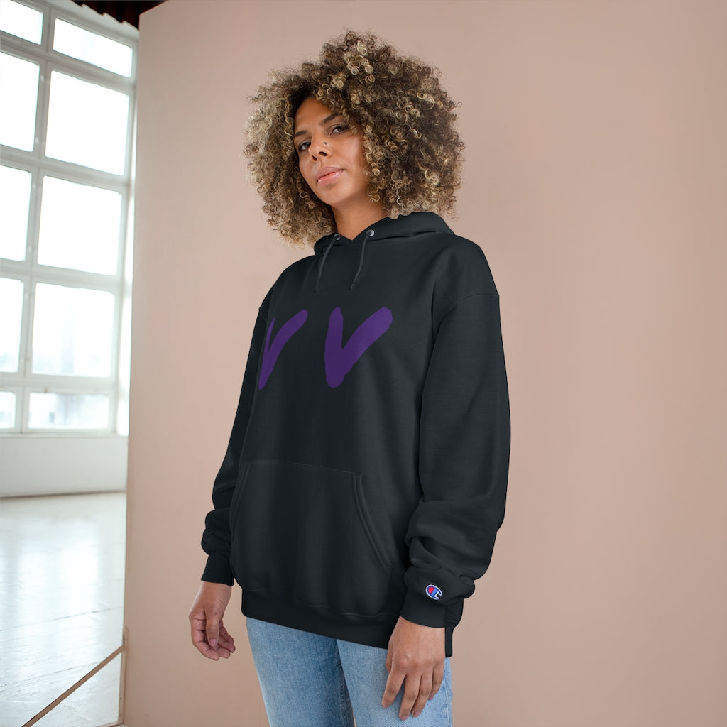 Purple and Black Venomous Volare Hoodie