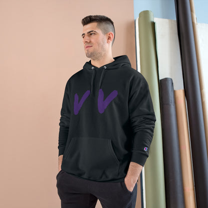 Purple and Black Venomous Volare Hoodie