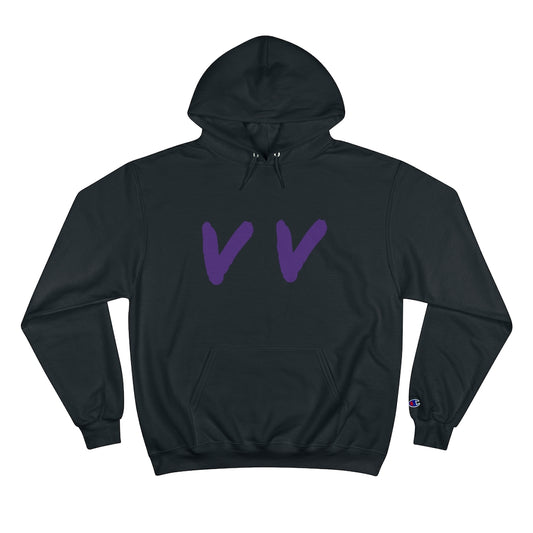 Purple and Black Venomous Volare Hoodie
