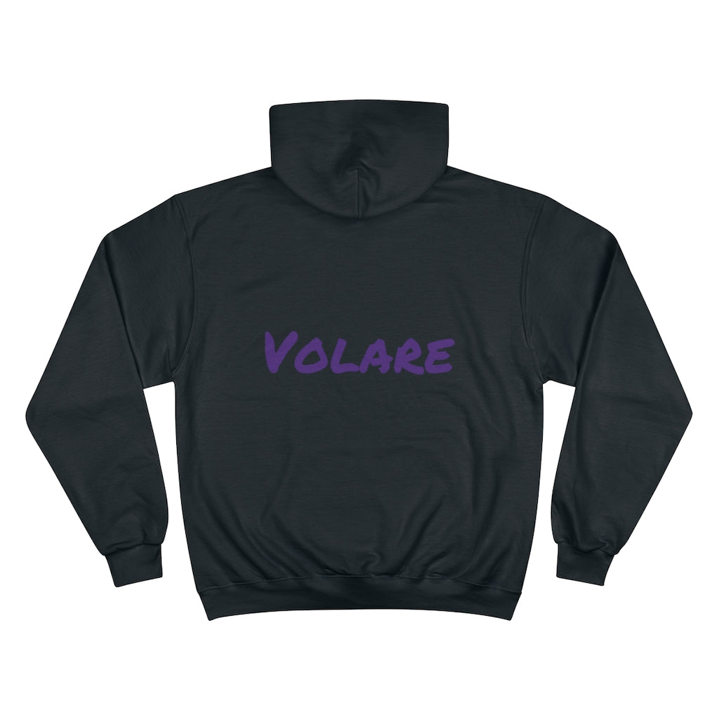 Purple and Black Venomous Volare Hoodie
